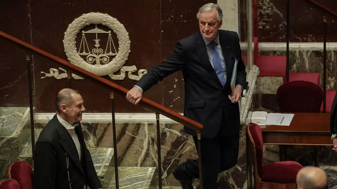 Barnier hat sein Rücktrittsgesuch bei Präsident Macron eingereicht (Archivbild). - Bild: Aurelien Morissard/Xinhua/dpa