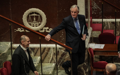 Barnier hat sein Rücktrittsgesuch bei Präsident Macron eingereicht (Archivbild). - Foto: Aurelien Morissard/Xinhua/dpa