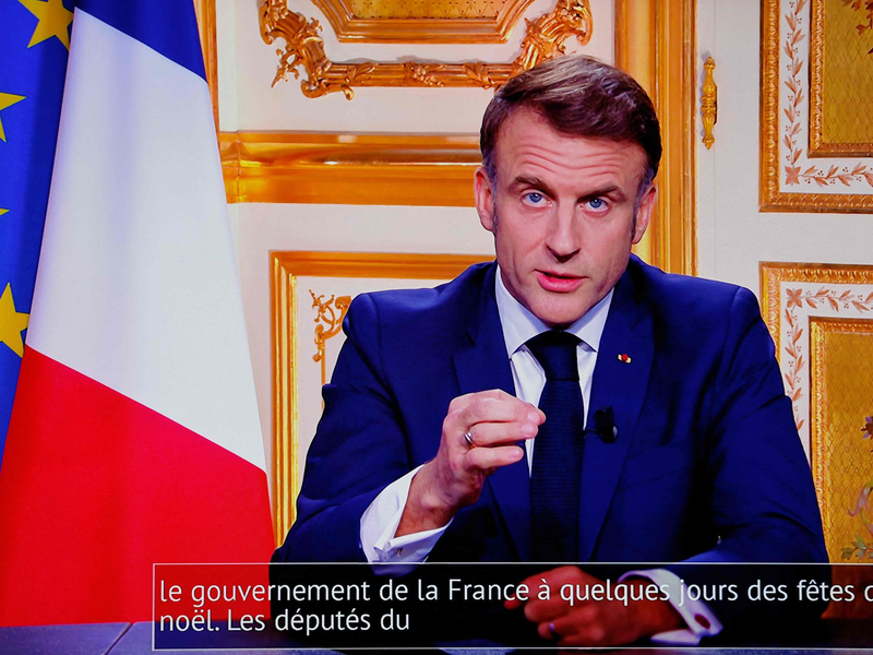 Macron will im Amt bleiben. - Foto: Ludovic Marin/AFP/dpa