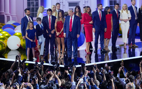 Trumps älteste Enkelin Kai hatte beim Parteitag der Republikaner ihren ersten großen Auftritt. (Archivbild) - Foto: J. Scott Applewhite/AP/dpa