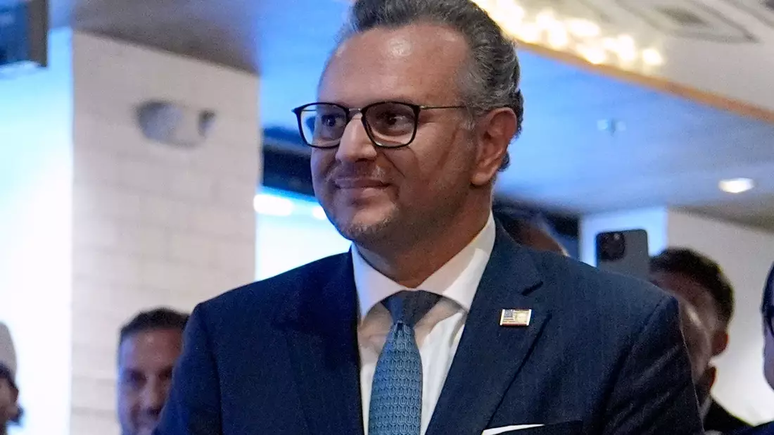 Der Schwiegervater von Tiffany, Massad Boulos, wird in einer beratenden Funktion für Trump tätig sein. (Archivbild) - Bild: Julia Demaree Nikhinson/AP/dpa