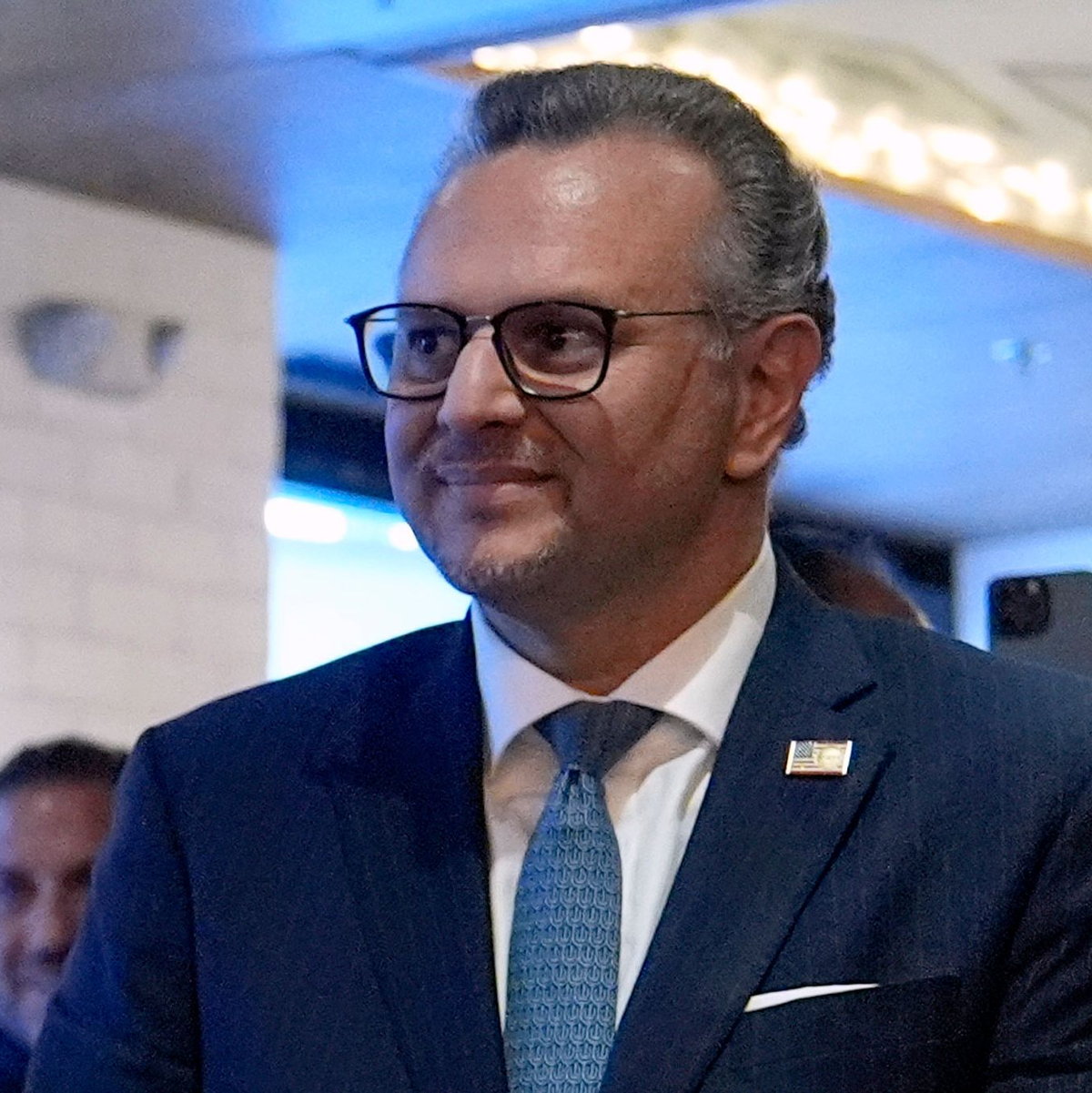 Der Schwiegervater von Tiffany, Massad Boulos, wird in einer beratenden Funktion für Trump tätig sein. (Archivbild) - Foto: Julia Demaree Nikhinson/AP/dpa