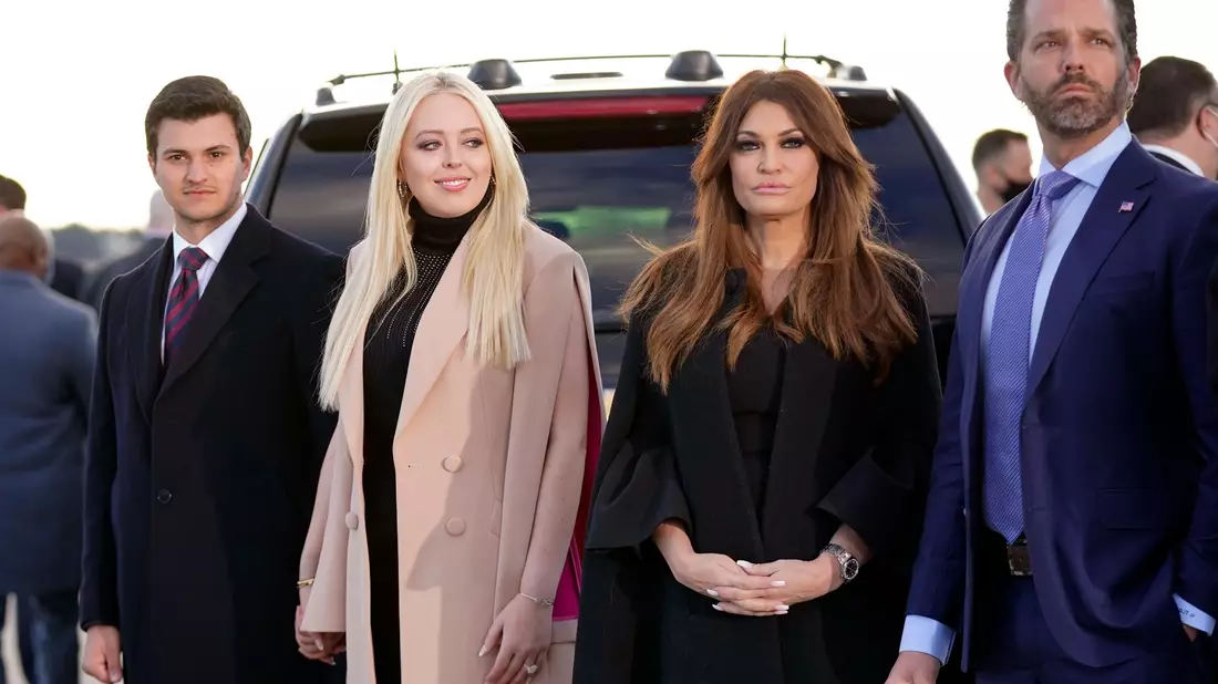 Michael Bolous (links) hat Trumps Tochter Tiffany 2022 geheiratet. (Archivbild) - Bild: Manuel Balce Ceneta/AP/dpa