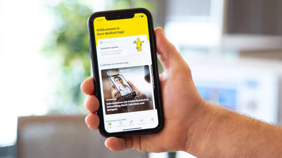 Mit Erkältung immer gleich zum Arzt? Im Winter kann auch die ADAC Medical App helfen - Bild: presseportal.de