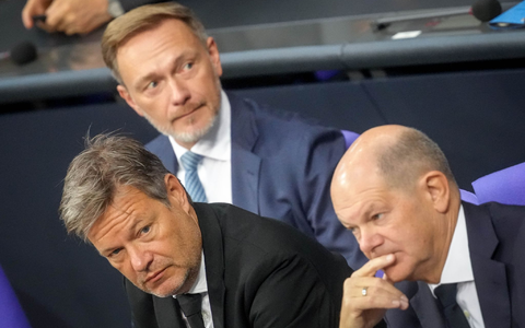 «Ampel-Aus» ist aus Sicht der Gesellschaft für deutsche Sprache das «Wort des Jahres». (Archivbild)  - Foto: Kay Nietfeld/dpa