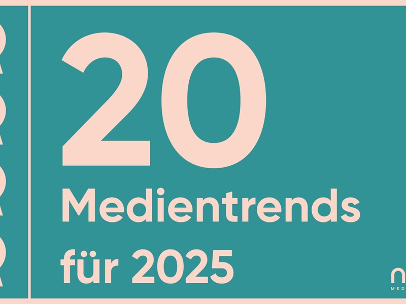 KI weiterhin im Fokus: 20 Medientrends für 2025 - Foto: presseportal.de