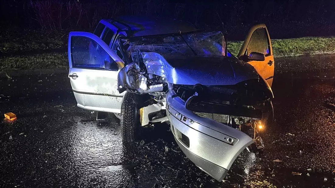 POL-BO: Alleinunfall mit 1,2 Promille: Autofahrer (70) fährt gegen Baum - Bild: presseportal.de
