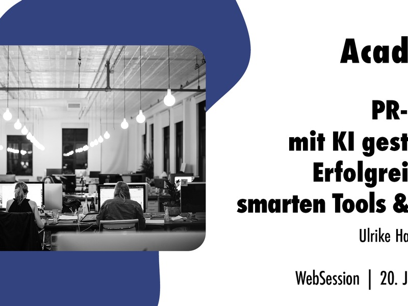 PR-Alltag mit KI gestalten: Erfolgreich mit smarten Tools & Tricks / Ein Webinar der news aktuell Academy - Foto: presseportal.de