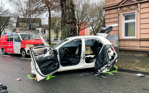 FW-BO: Verkehrsunfall auf der Ümminger Straße - Foto: presseportal.de