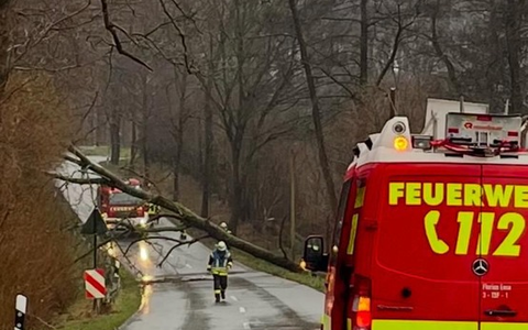 FW Ense: Sturm-Einsätze am Nikolaustag / Feuerwehr 3x alarmiert - Foto: presseportal.de