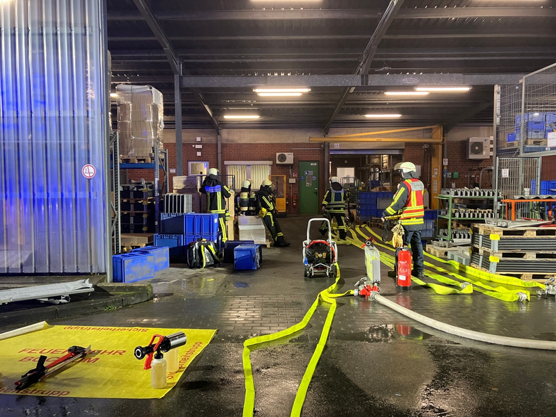 FW-BO: Kabelbrand bei der Firma Doncasters GmbH in Bochum - Foto: presseportal.de