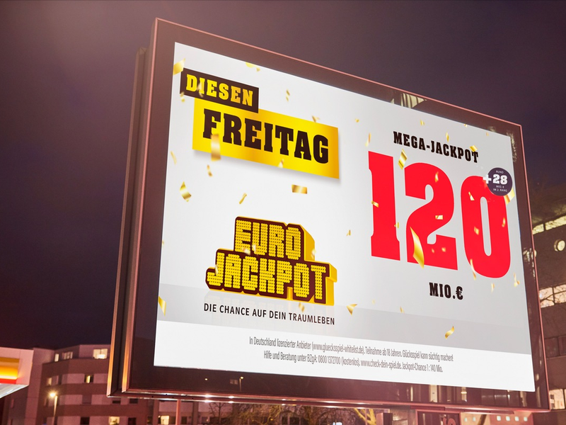 Geschafft: Eurojackpot nach 18 Ziehungen geknackt / Zwei Tipper aus NRW und Rheinland-Pfalz teilen sich 120 Millionen - Foto: presseportal.de
