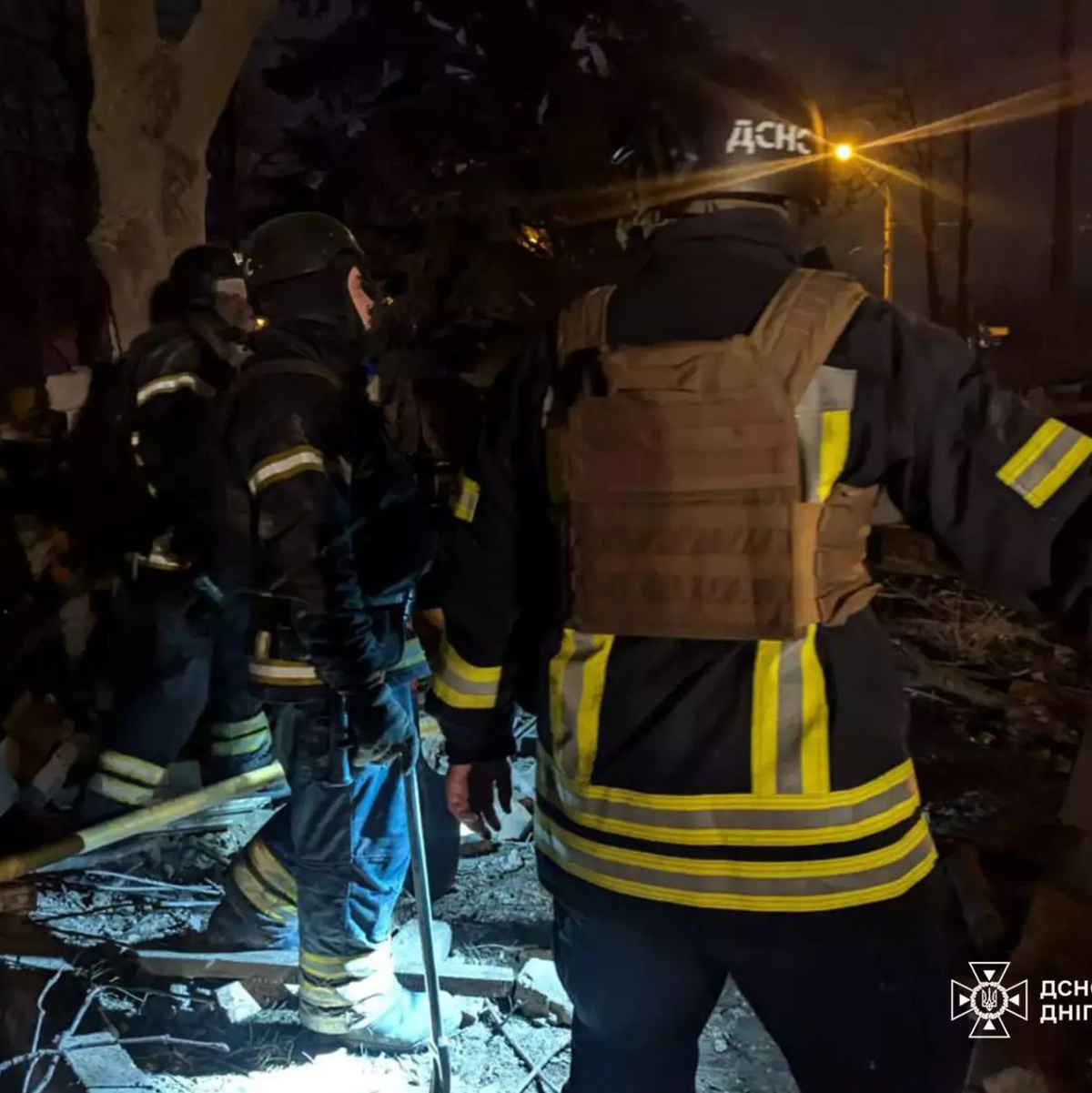 Die südostukrainische Großstadt Krywyj Rih wird immer wieder vom russischen Militär mit Gleitbomben angegriffen. - Foto: Staatlicher Zivilschutzdienst De/dpa