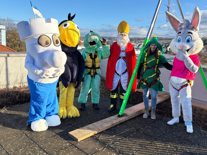 LRA-Ravensburg: Höhenretter sorgen für strahlende Kinderaugen - Foto: presseportal.de
