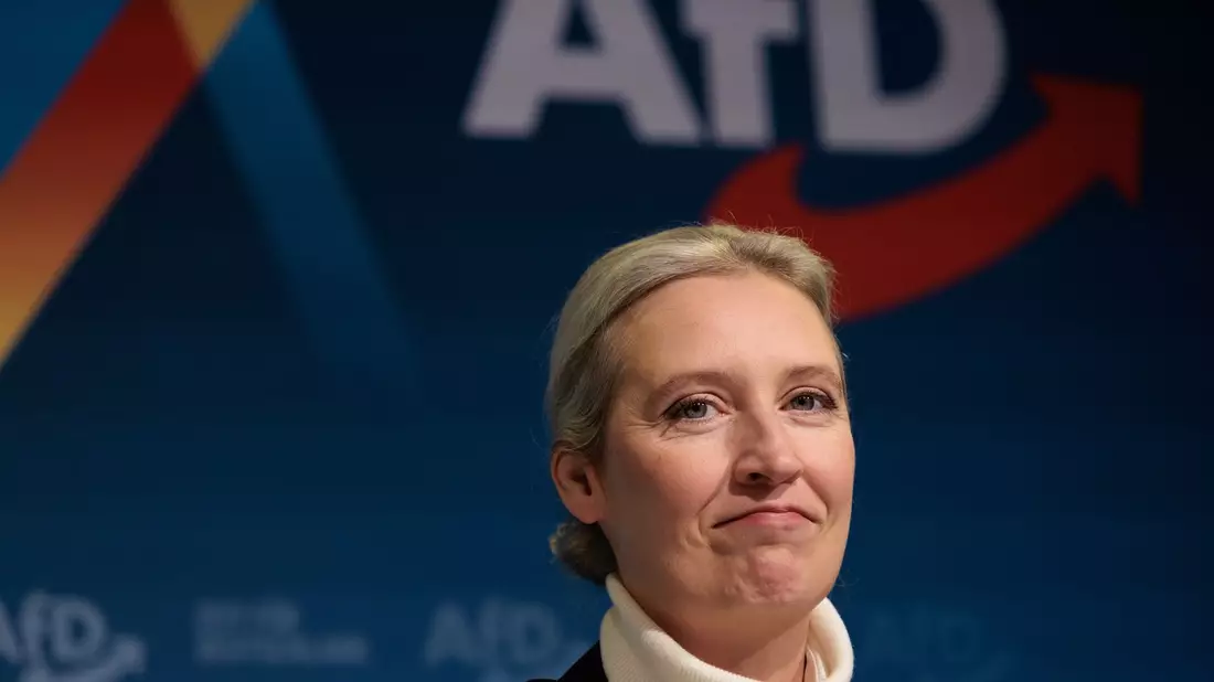 AfD nominiert Weidel als Kanzlerkandidatin.  - Bild: Carsten Koall/dpa