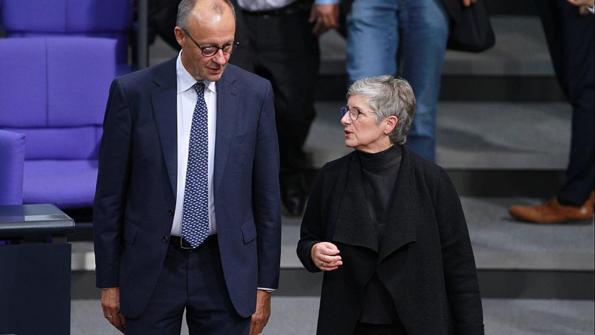 Friedrich Merz und Britta Haßelmann (Archiv) - Foto: über dts Nachrichtenagentur