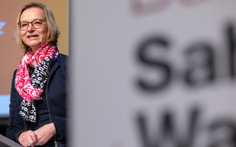 Um den BSW-Parteivorsitz in Thüringen wurde heftig gestritten. (Archivfoto) - Foto: Michael Reichel/dpa