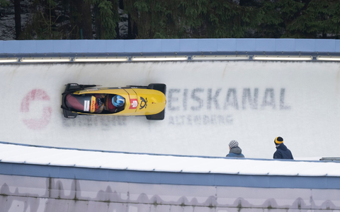 Laura Nolte kam beim Saisonauftakt im Monobob auf Rang eins. - Foto: Sebastian Kahnert/dpa