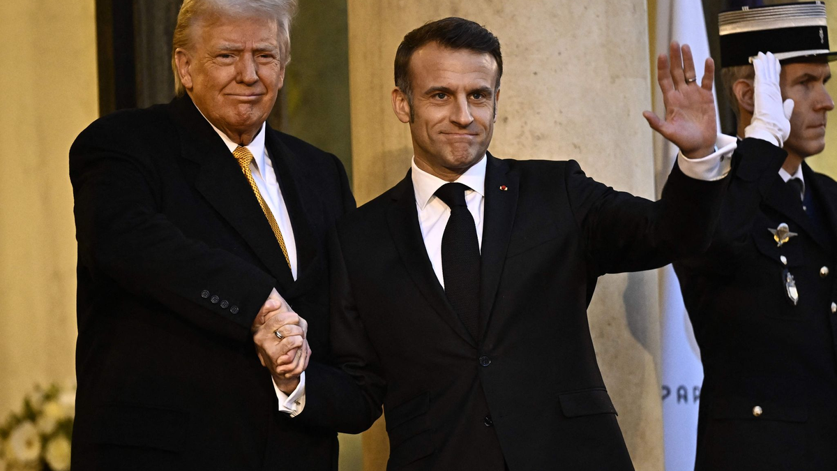 Der Besuch in Frankreich ist Trumps erster Auslandstrip seit seinem Wahlsieg Anfang November.  - Foto: Julien De Rosa/AFP/dpa