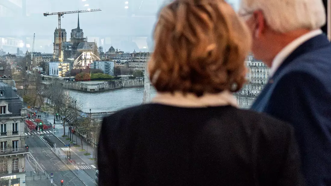 Deutschland war mit Bundespräsident Frank-Walter Steinmeier bei der Eröffnungszeremonie vertreten. - Bild: Bergmann, Guido/Bundesregierung/dpa