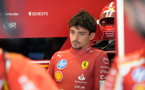 Hatte viel Pech: Charles Leclerc. - Foto: Darko Bandic/AP