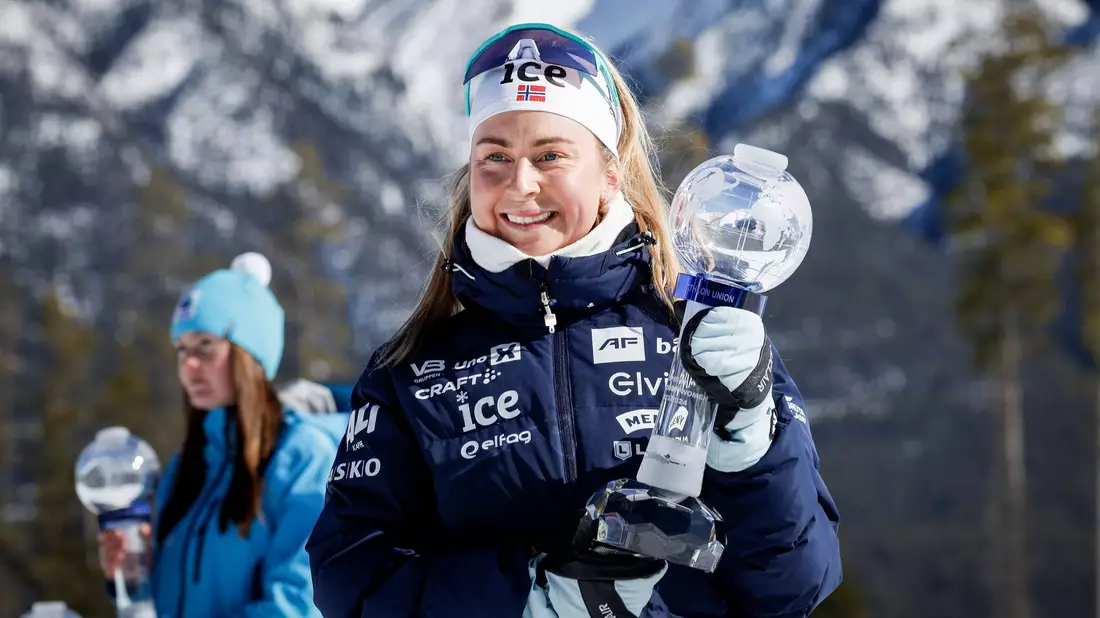 Ingrid Landmark Tandrevold legt eine Wettkampfpause ein. - Bild: Jeff McIntosh/The Canadian Press/AP/dpa