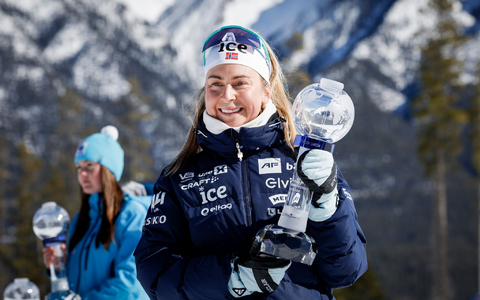 Ingrid Landmark Tandrevold legt eine Wettkampfpause ein. - Foto: Jeff McIntosh/The Canadian Press/AP/dpa Ingrid Landmark Tandrevold legt eine Wettkampfpause ein. - Foto: Jeff McIntosh/The Canadian Press/AP/dpa