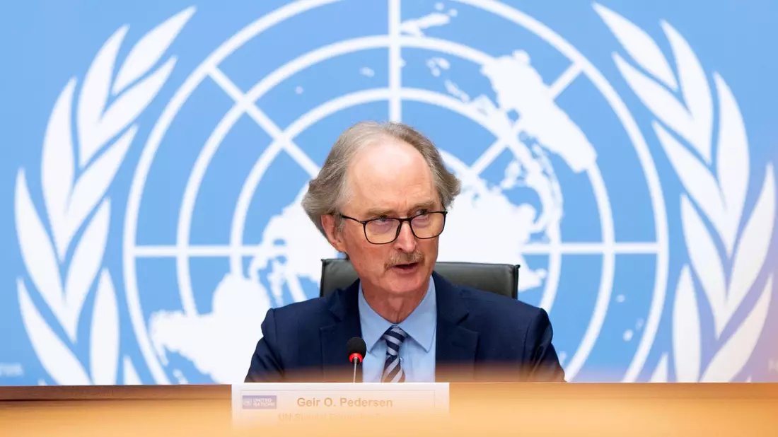 UN-Sonderbeauftragter für Syrien vorsichtig optimistisch (Archivbild)  - Bild: Violaine Martin/UN Geneva/dpa