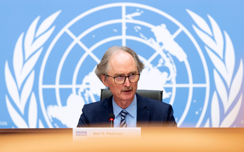 UN-Sonderbeauftragter für Syrien vorsichtig optimistisch (Archivbild) - Foto: Violaine Martin/UN Geneva/dpa UN-Sonderbeauftragter für Syrien vorsichtig optimistisch (Archivbild) - Foto: Violaine Martin/UN Geneva/dpa