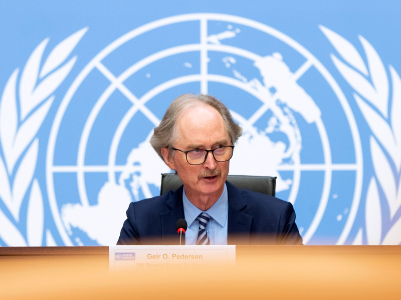 UN-Sonderbeauftragter fĂŒr Syrien vorsichtig optimistisch (Archivbild) - Foto: Violaine Martin/UN Geneva/dpa