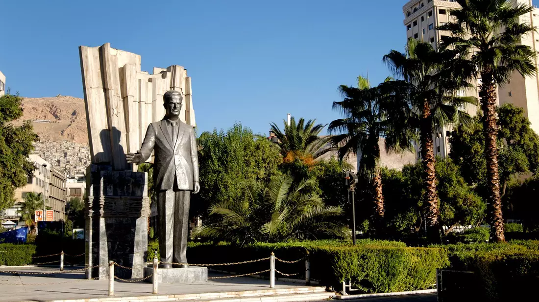 Von 1970 bis 2000 regierte Hafis al-Assad, der Vater von Baschar, diktatorisch in Syrien.  - Bild: John Wreford/SOPA Images via ZUMA Wire/dpa