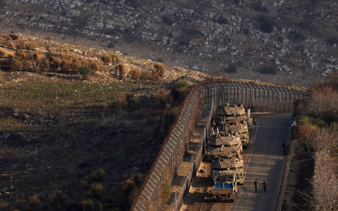 Israel erklärt ein wichtiges Abkommen mit Syrien über eine Pufferzone auf den Golanhöhen für faktisch beendet. - Foto: Matias Delacroix/AP/dpa
