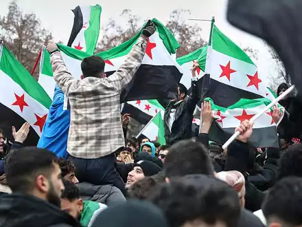 Syrer in Deutschland feiern den Sturz von Assad in Syrien (Archiv) - Foto: über dts Nachrichtenagentur