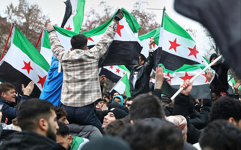 Syrer in Deutschland feiern den Sturz von Assad in Syrien (Archiv) - Foto: über dts Nachrichtenagentur