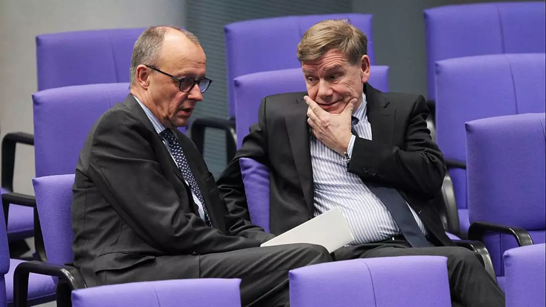 Friedrich Merz und Johann Wadephul (Archiv) - Bild: über dts Nachrichtenagentur