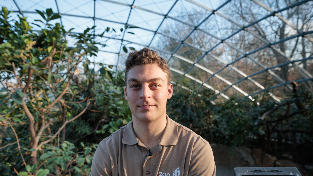 Natürlich habe er Toni bereits aus dem Internet gekannt, sagt Nikolas Algenstaedt. - Foto: Carsten Koall/dpa