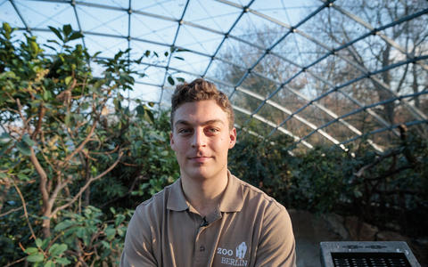 Natürlich habe er Toni bereits aus dem Internet gekannt, sagt Nikolas Algenstaedt. - Foto: Carsten Koall/dpa