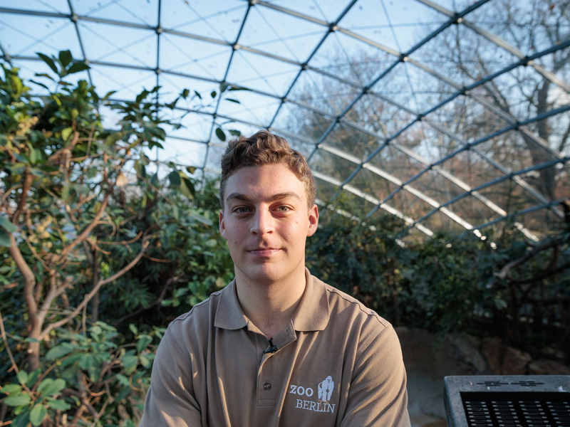Natürlich habe er Toni bereits aus dem Internet gekannt, sagt Nikolas Algenstaedt. - Foto: Carsten Koall/dpa