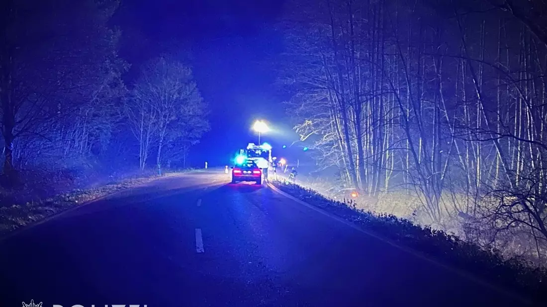 POL-PDPS: Unfall im Straßengraben fordert Verletzte - Bild: presseportal.de