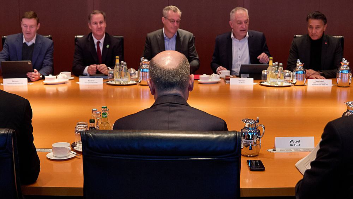 Stahlgipfel im Kanzleramt am 09.12.2024 - Foto: über dts Nachrichtenagentur