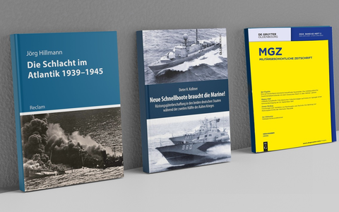 Neue Publikationen: Atlantikschlacht, Schnellboote und Militärgeschichtliche Zeitschrift - Foto: presseportal.de