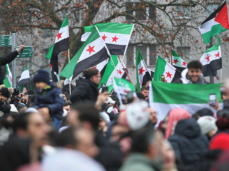 Syrer in Deutschland feiern den Sturz von Assad in Syrien (Archiv) - Foto: über dts Nachrichtenagentur