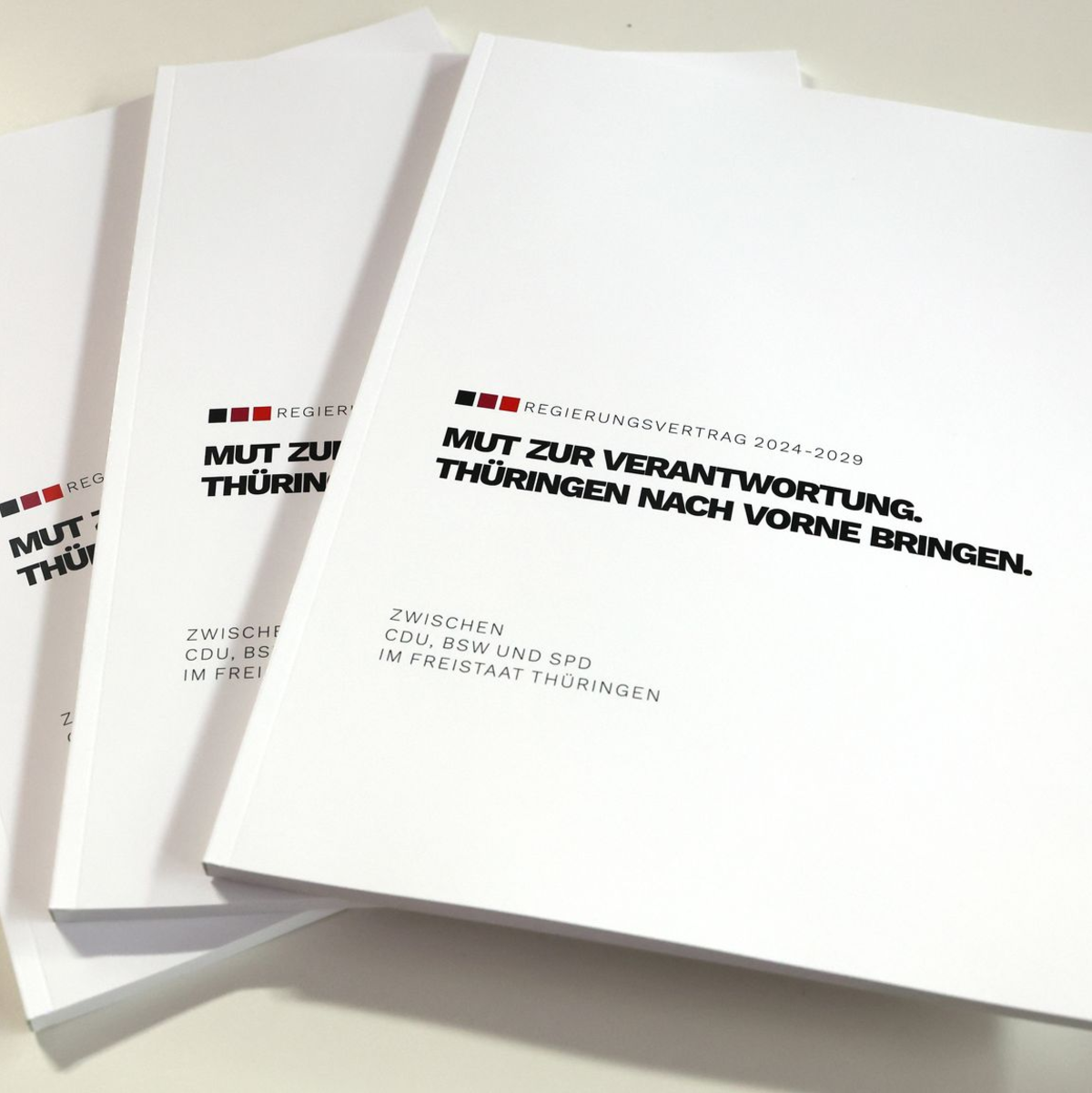 Nun hat auch die SPD dem Dreierbündnis zugestimmt. (Archivbild) - Foto: Bodo Schackow/dpa