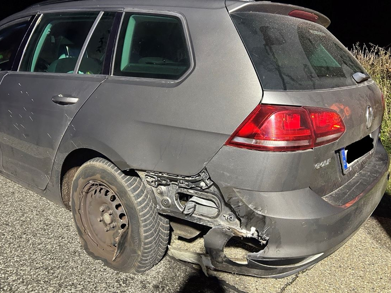 POL-PDLD: A65/AS NW-Süd - 19-jähriger Verkehrsrowdy verursacht folgenschweren Verkehrsunfall - Foto: presseportal.de