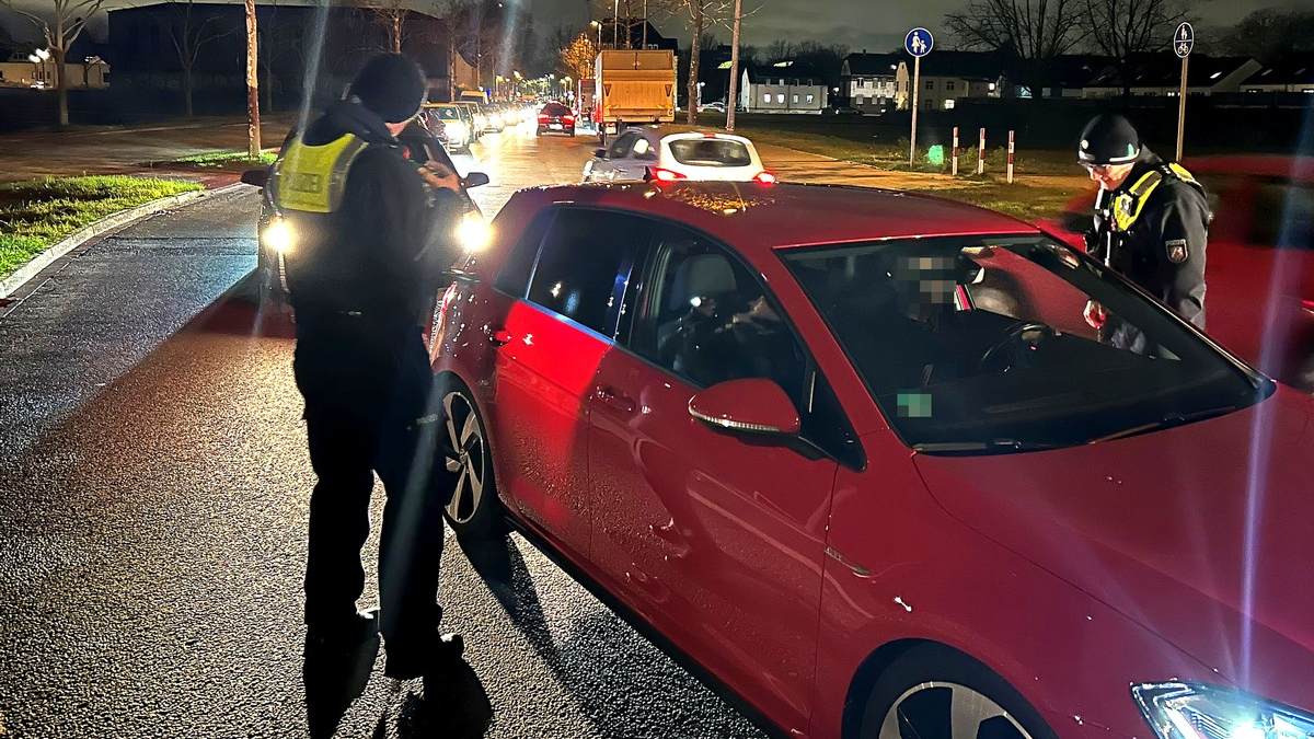 POL-GE: Langer Atem zeigt Erfolg/Kontrollmaßnahmen in Bulmke-Hüllen zeigen Wirkung - Foto: presseportal.de