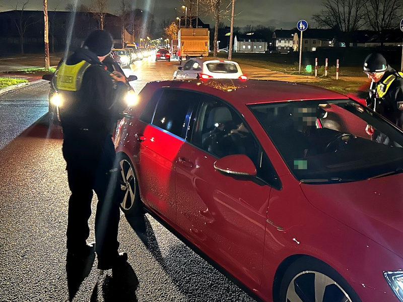 POL-GE: Langer Atem zeigt Erfolg/Kontrollmaßnahmen in Bulmke-Hüllen zeigen Wirkung - Foto: presseportal.de