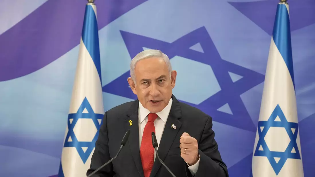Der israelische Ministerpräsident Benjamin Netanjahu.  - Bild: Maya Alleruzzo/AP