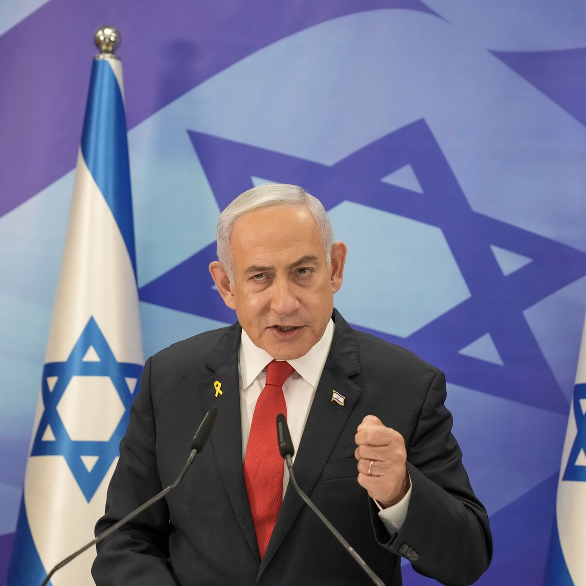 Der israelische Ministerpräsident Benjamin Netanjahu.  - Foto: Maya Alleruzzo/AP