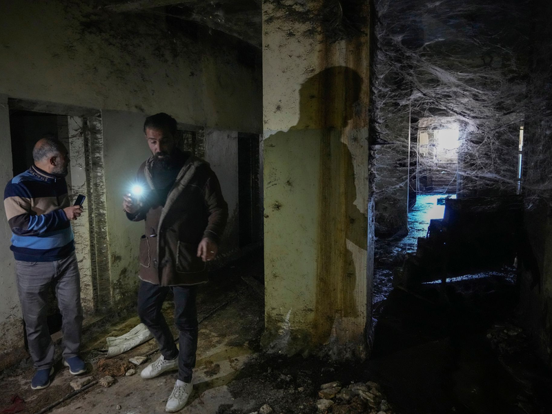 Wegen der brutalen Wärter war das Militärgefängnis Saidnaja unter Syrern als «Schlachthaus» bekannt. (Handout) - Foto: Hussein Malla/AP