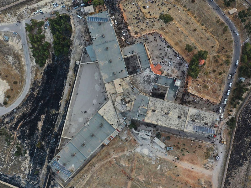 Die staatlich angeordnete Folter in Syrien fand unter anderem im Saidnaja-Gefängnis statt. - Foto: Ghaith Alsayed/AP